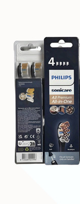 8 Stück Philips Sonicare A3 Premium All-in-One HX9094/11 Schwarz NEU OVP~