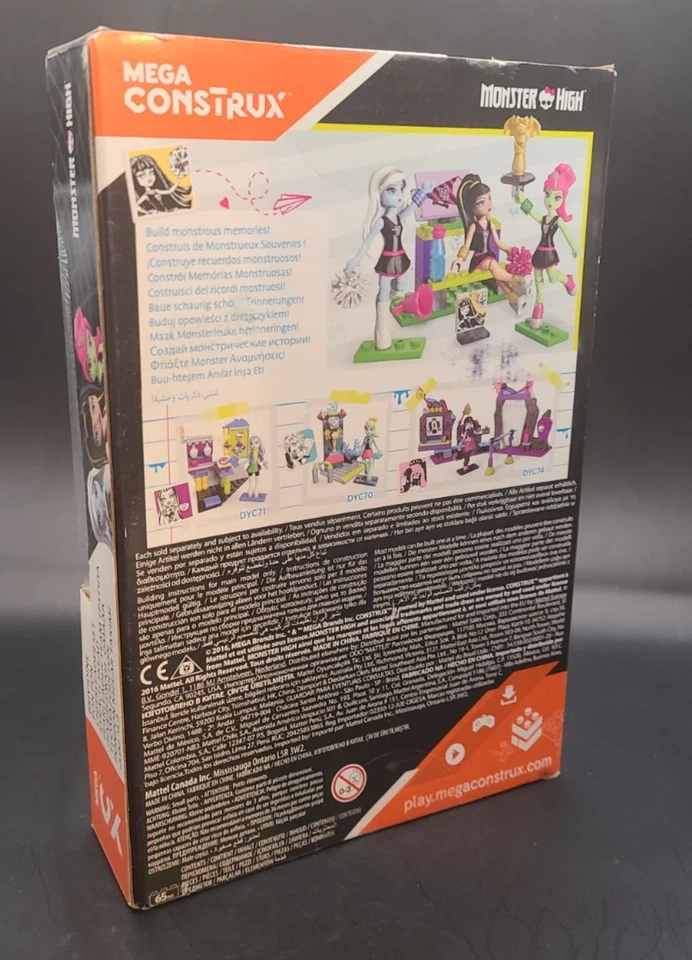 Mega Construx Monster Fear Squad Figure Pack DYC73 - Building Toys NEW - Image 3 of 4