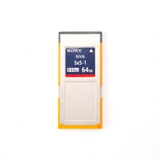 Sony SBS64G1B 64GB SxS-1 G1B Series Memory Card - SKU 1965229