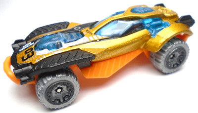 2018 HOT WHEELS SPACE DUNE-A-SOAR ASTEROID RUN #03 GOLD DIECAST 2 7/8'' CAR BLACK