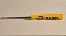 Vintage BG Products Fuel Systems Small Pocket Screwdriver Advertising 