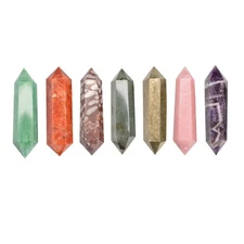 Multi Healing Stone Double Point Size Approx 12x55mm Sold Per Piece