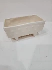 Vintage Nelson McCoy 1940s Hobnail Planter Fernery White EUC