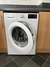 LG F4V309WNW 9kg Integrated Front-Loading Washing Machine White Smart Diagnosis