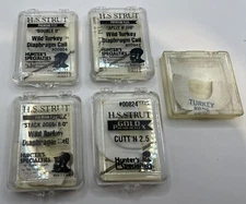 VINTAGE H. S. STRUT DIAPHRAGM TURKEY CALL Lot(5 Calls)