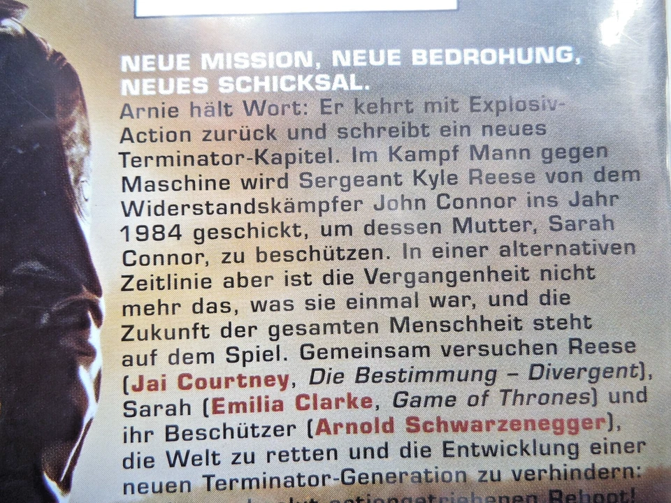 TERMINATOR      G e n i  s y s       (DVD)     Neuwertig - Bild 3 von 4
