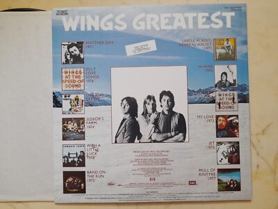 WINGS (Paul McCartney BEATLES) Greatest Hits *RARE MEXICO