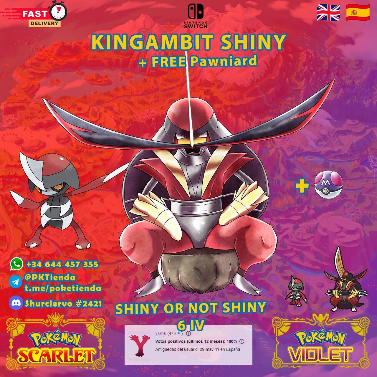 6iv Kingambit 