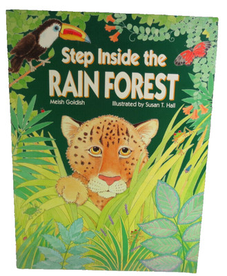Step Inside The Rain Forest Children's ''Big Book'' 1996 Learning to Read