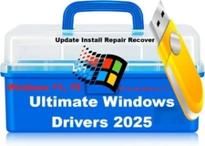Ultimate Windows Drivers ~ Update Install Repair 2025 ~ Windows 11, 10, xp, 7, 8