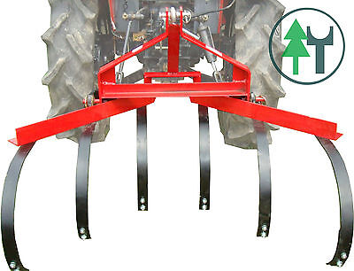 Grubber Kultivator 120 cm 6 Zinken für Traktoren Kleintraktoren KAT1 Heckanbau 