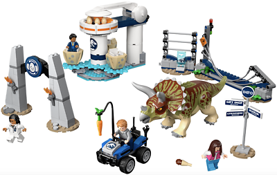 New LEGO 75937 Jurassic World Legend of Isla Nublar Triceratops