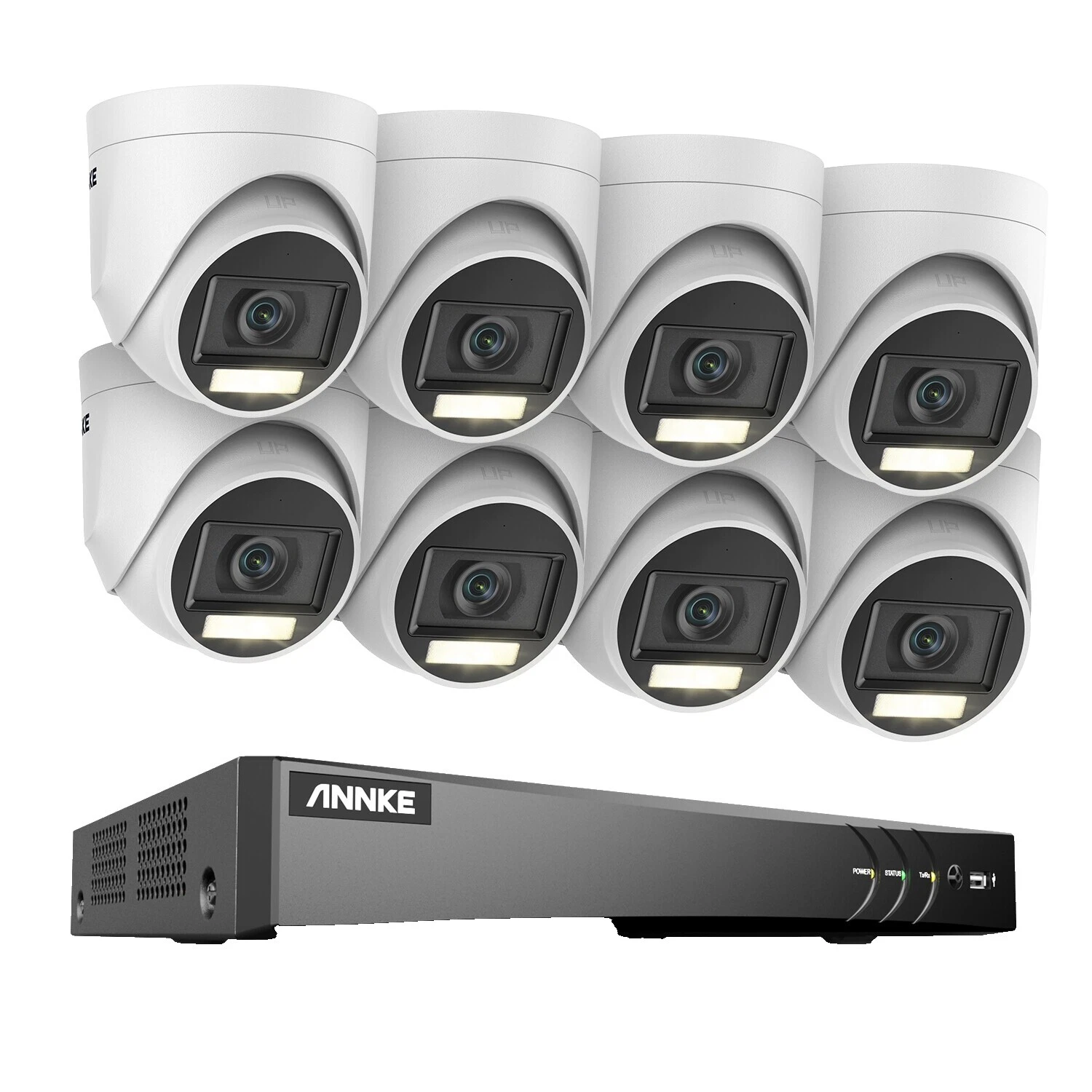 Cámara de seguridad inteligente y IP ANNKE Systems 8 cámaras incluidas