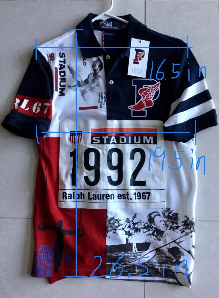 Vintage Polo Ralph Lauren 1992 Stadium P Wing Shirt RRL Snow Beach
