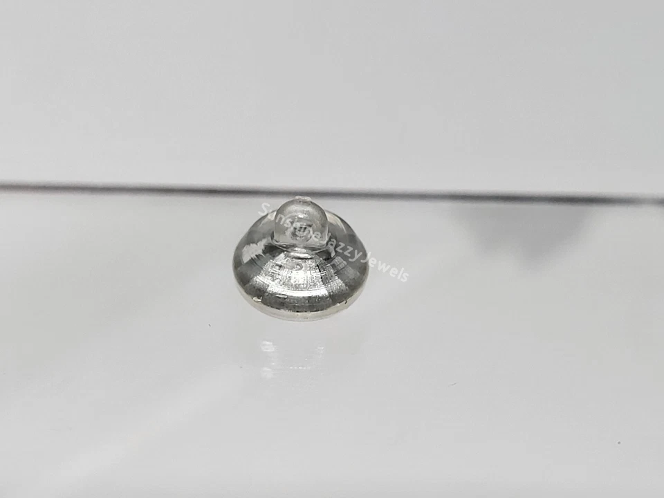 6 Stück Swarovski Kristallklar Knopf mit Kunststoffschaft 1770; 2 Größen: 7 mm oder 10 mm - Bild 3 von 4