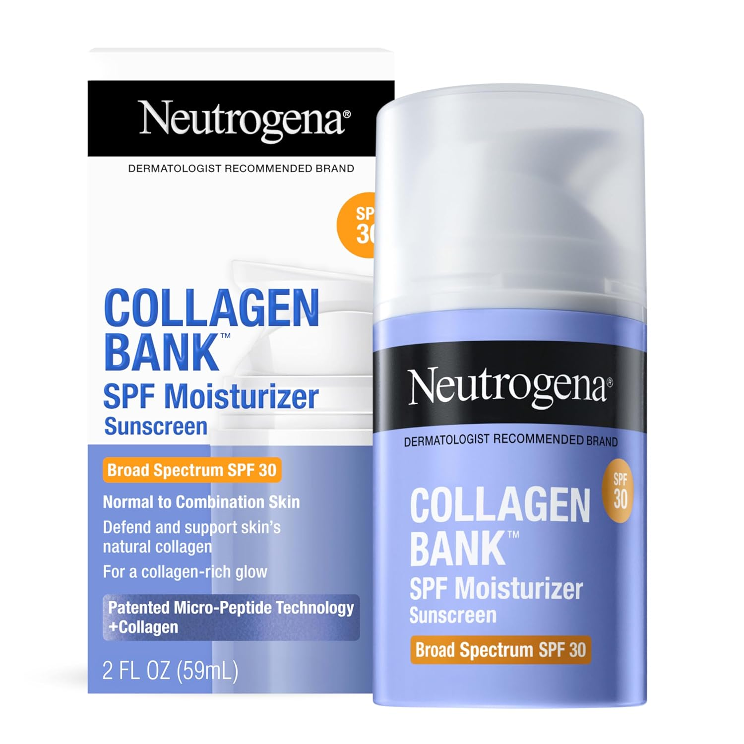 Neutrogena Collagen Bank SPF 30 Daily Anti-Aging Face Moisturizer