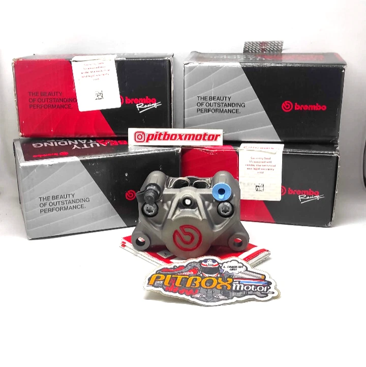 Brembo гонки титана темно серый красный логотип 34 мм P34 P2 задний тормоз суппорт новый - Изображение 3 из 4
