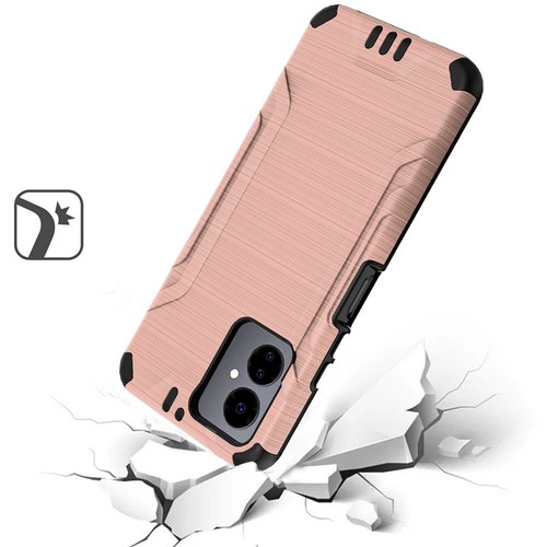 For Boost Celero5G SC 2024 Slim Brushed Hybrid Case Cell Phone Cover - Picture 24 of 25