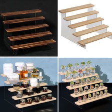 Display stand Rack Shelf Decoration Durable Wooden for Perfume Store N33