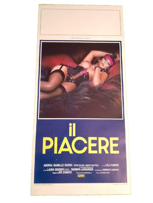 locandina poster SEXY HARD IL PIACERE  1985 L135