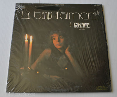 Andre Archambault LE TEMPS D'AIMER a CKMF Organ LP Record Cheesecake Cover