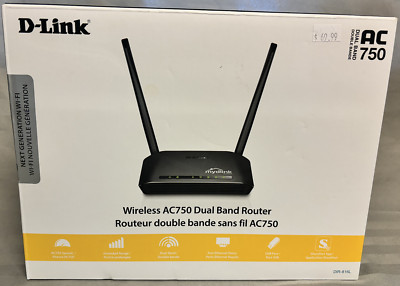D-Link Wireless AC750 Dual Band Router DIR-816L - Open Box - Unused