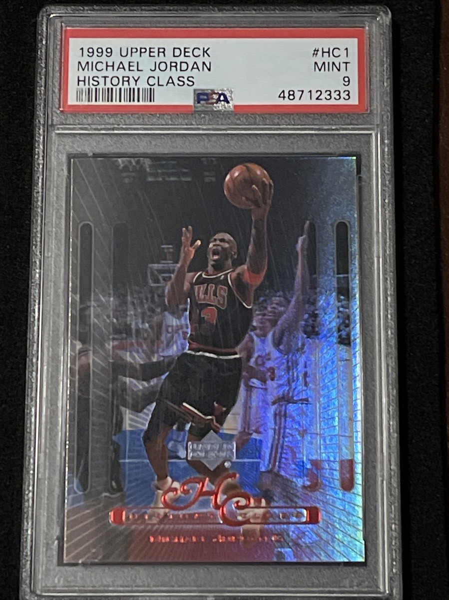 1999 UpperDeck Basketball MICHAEL JORDAN HISTORY CLASS FOIL, MINT 