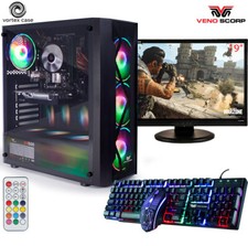 Fast Gaming PC 19'' Bundle CHEAP i3 i5 i7  2TB 16GB RAM GTX 1660 Windows 10 NEW