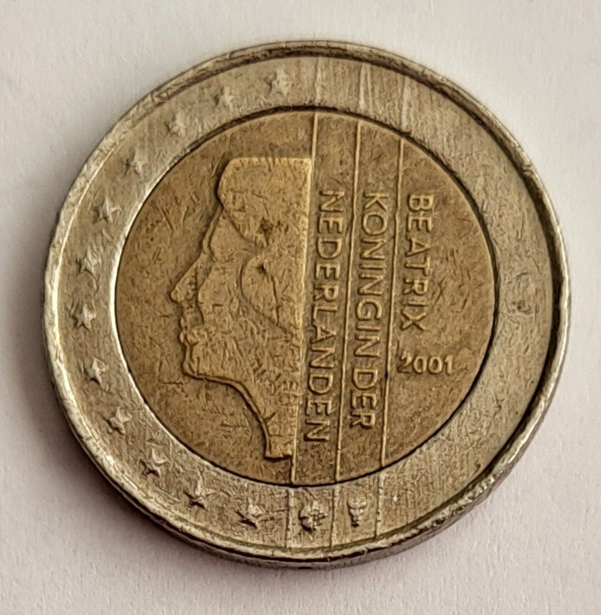2 Euro coin 2001 Netherlands, missminting errors rare | eBay