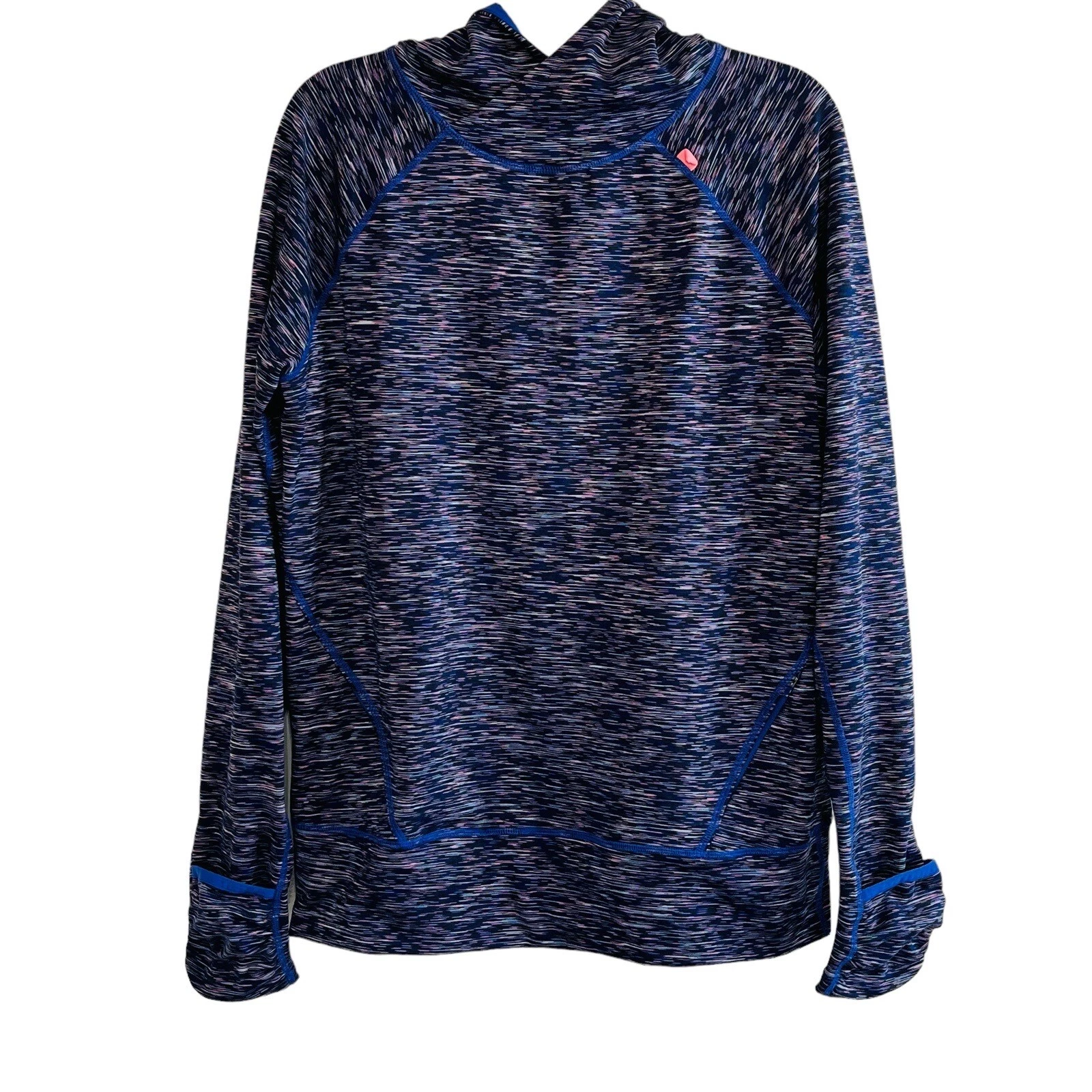 sweaty-betty space dye fleece pullover sweatshirt hoodie