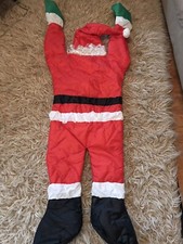 Santa Claus Hanging From House Indoor Outdoor Christmas Yard Decoration 62  x22  