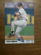 1993 Upper Deck Peter Gammons Inside The Numbers Baseball Card# 463 Mike Mussina