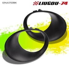 Fit For 02-08 Dodge Ram 1500 2500 3500 Bumper Fog Light Lamp Bezel Cover 1Pair