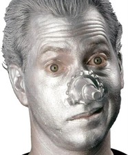 Woochie Tin Man Nose - One Size - Latex Costume Prosthetic Hollywood Quality