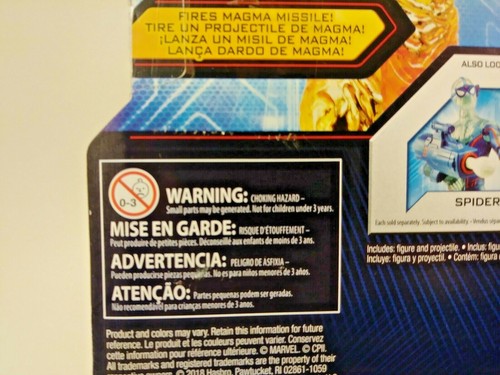 MOLTEN MAN Marvel SPIDER-MAN Far From Home Figure Hasbro NEW - Picture 9 of 11