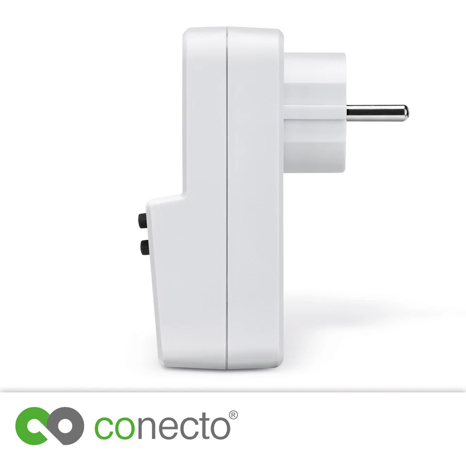 Digitale Zeitschaltuhr 1800W 230V Timer Schalter Steckdose Zeitschaltung weiß - Bild 3 von 4