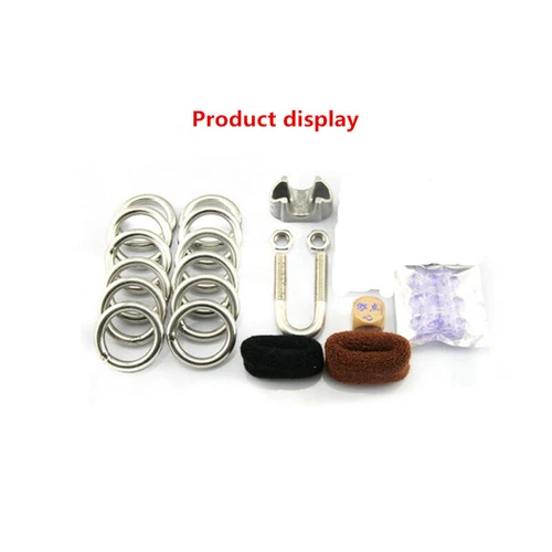 12 Rings Male Penis Stretcher Extender Enlargement System Enlarger Training Set - Picture 3 of 22