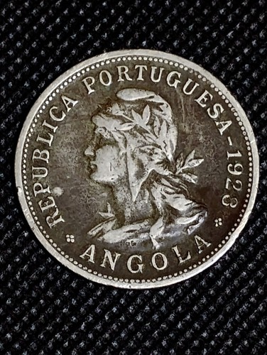 1928 PORTUGESE ANGOLA 50 CENTAVOS
