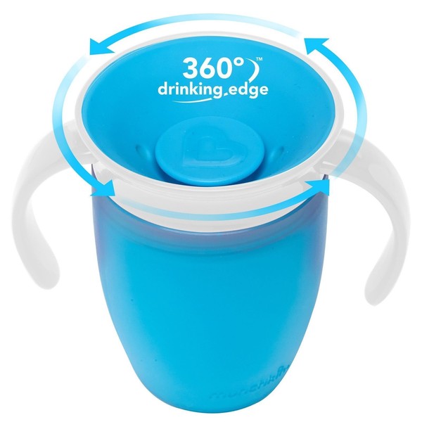 Munchkin Sippy Cup Miracle 360 No Spill Stopper Lid NUK Guard BPA