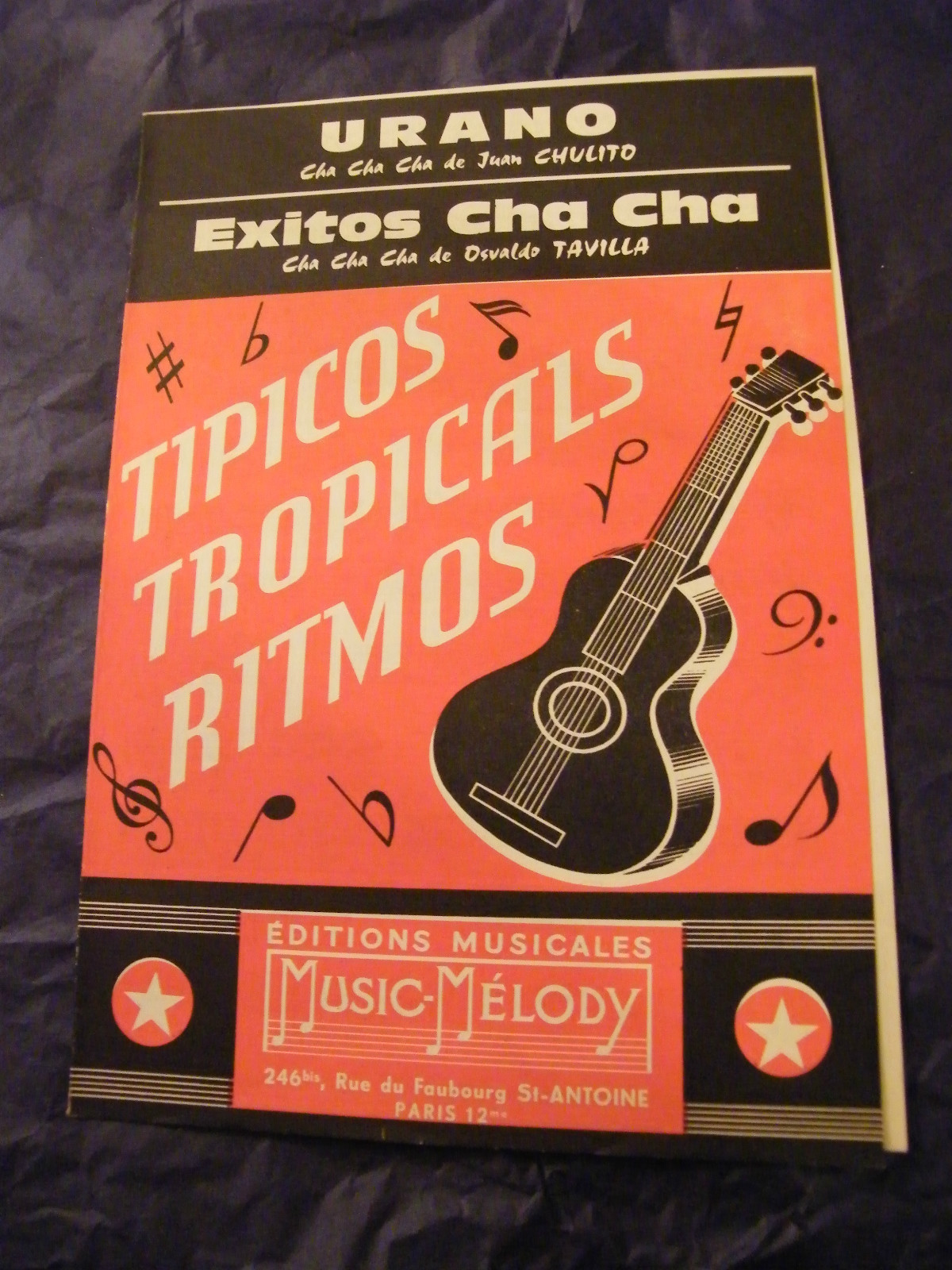Urano Chulito Exitos Cha Cha Tavilla Music Sheet