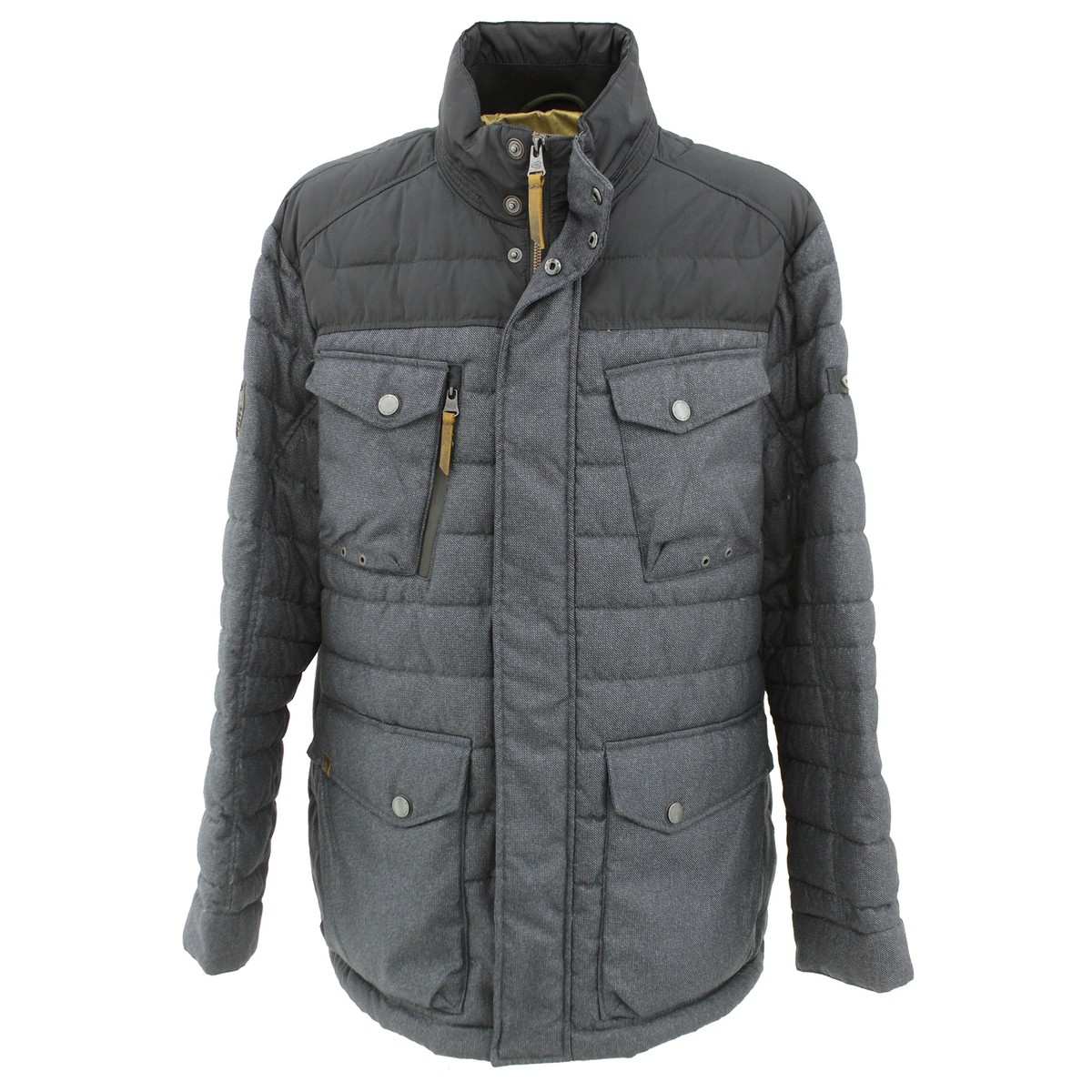 CAMEL ACTIVE Herren Wetter Winterjacke Parka Steppjacke marineblau