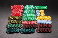 Marvel Crisis Protocol Premium Acrylic Token Set - Playset - MCP - MCU