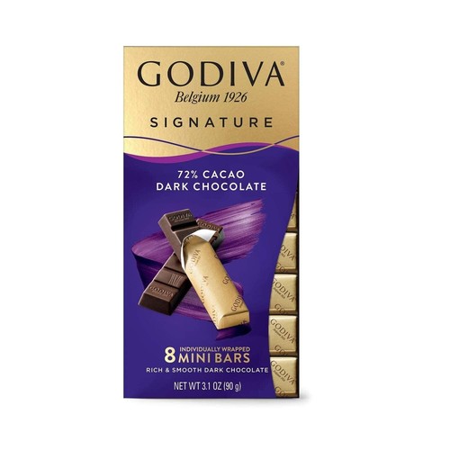 PRICE DROP!! SHIPS FREE!!! GODIVA Roasted Almond Dk Choc. & 72% Cacao Dk Choc. - Picture 2 of 8