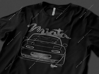 The Original Driver Apparel Mazda MX5 Miata NA t-Shirt