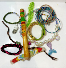 Kids Fun Jewelry Lot Beads Pendant Bracelet Necklace Crafts 22/06/003