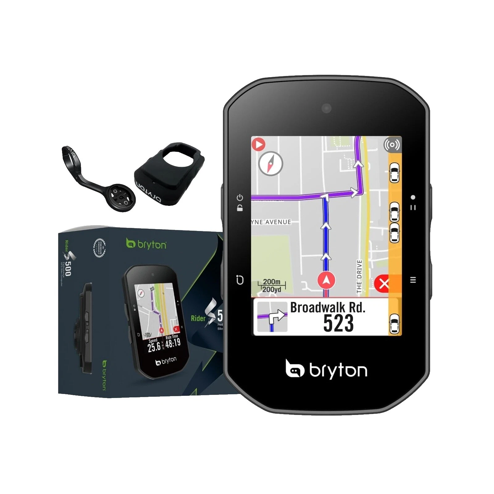 Los equipos de ciclismo Bryton y GPS con comparador de velocidad