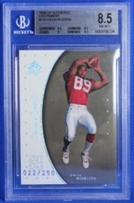 1999 SP Authentic David Boston Excitement /250 Rookie Card #110 RC BGS 8.5 POP 4. rookie card picture