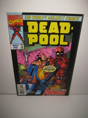 DEADPOOL #10 Marvel 1997 The Great Lakes Avengers App Joe Kelly