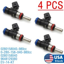 4x Fuel Injectors 0280158040-980cc For Bosch Long Nozzle E85 Ls3 Ls7 Lsa Ev14kt 4x Fuel Injectors 0280158040-980cc For Bosch Long Nozzle E85 Ls3 Ls7 Lsa Ev14kt