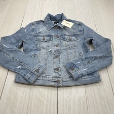 Evereve Kut From The Cloth Womens Blue Julia Denim Jacket Size Small